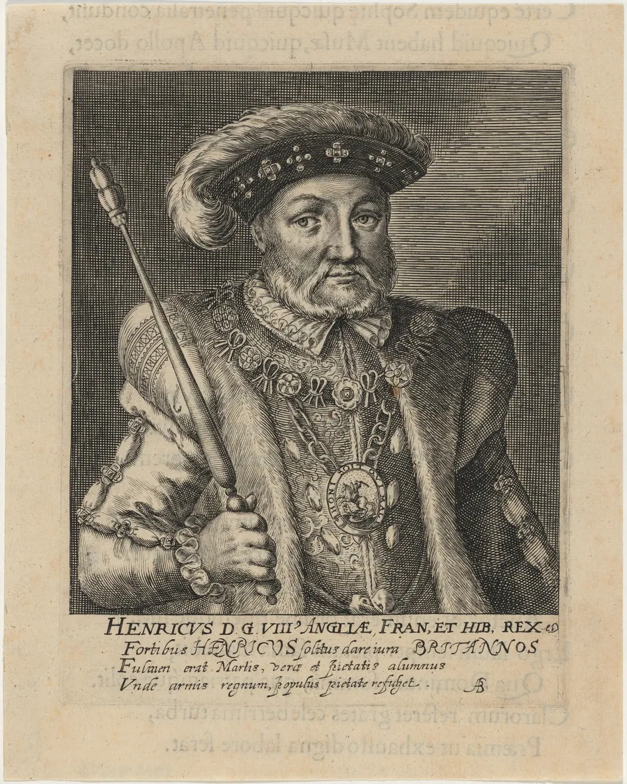 Henry VIII by Magdalena van de Passe