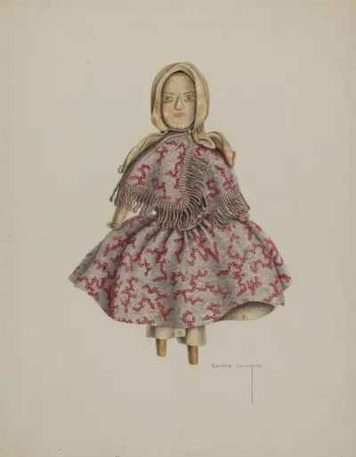 Wooden Doll