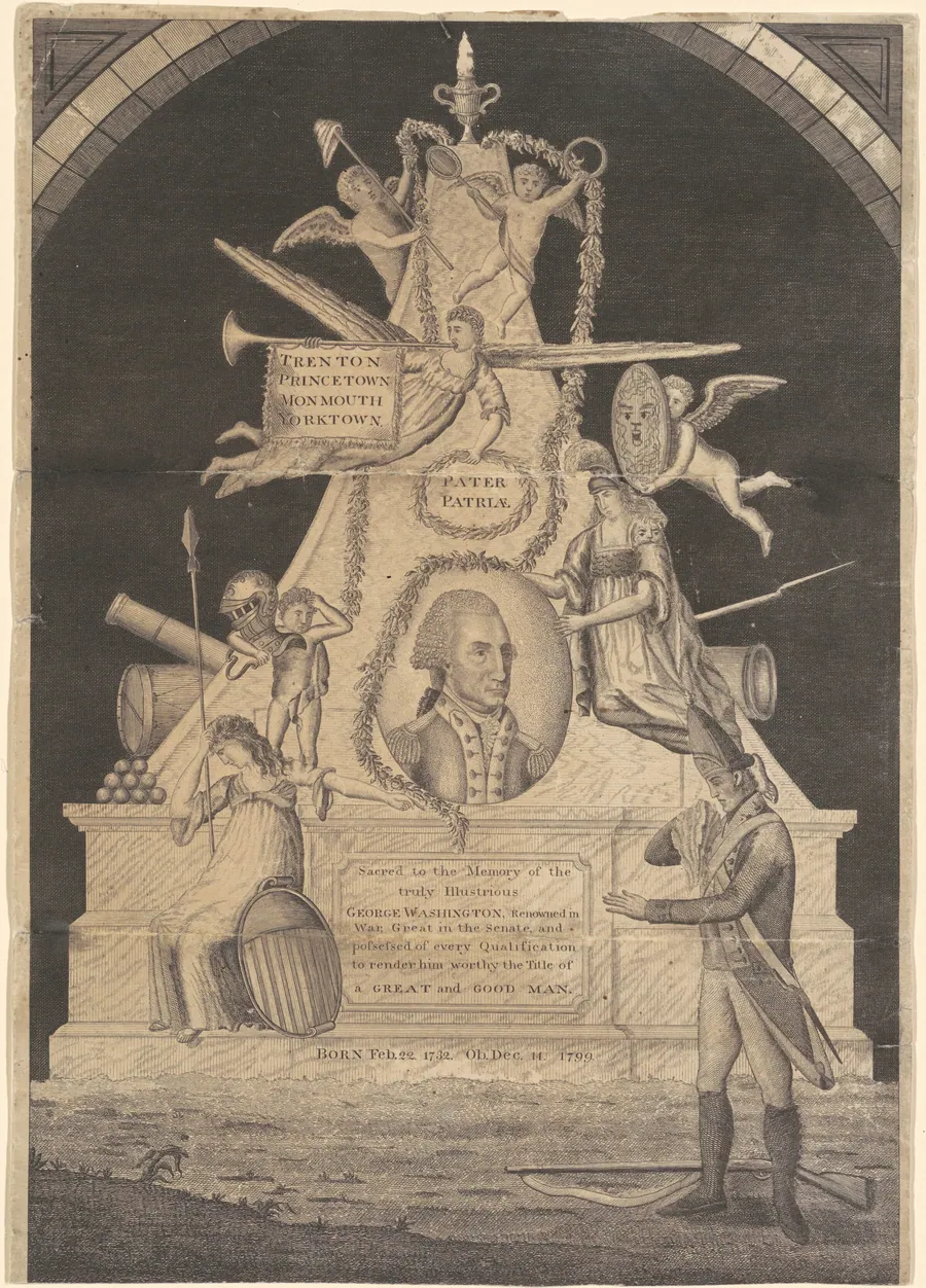 Memorial for George Washington by Enoch G. Gridley