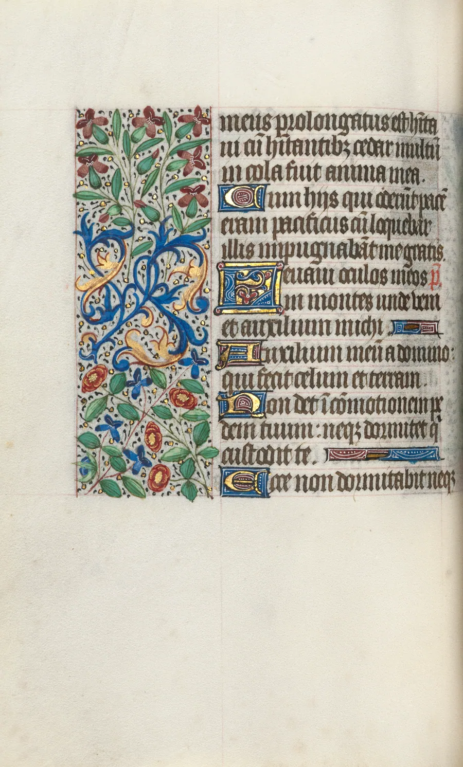 Book of Hours (Use of Rouen): fol. 61v by Master of the Geneva Latini