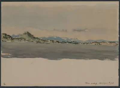 Storm Ending, Norwegian Fijord