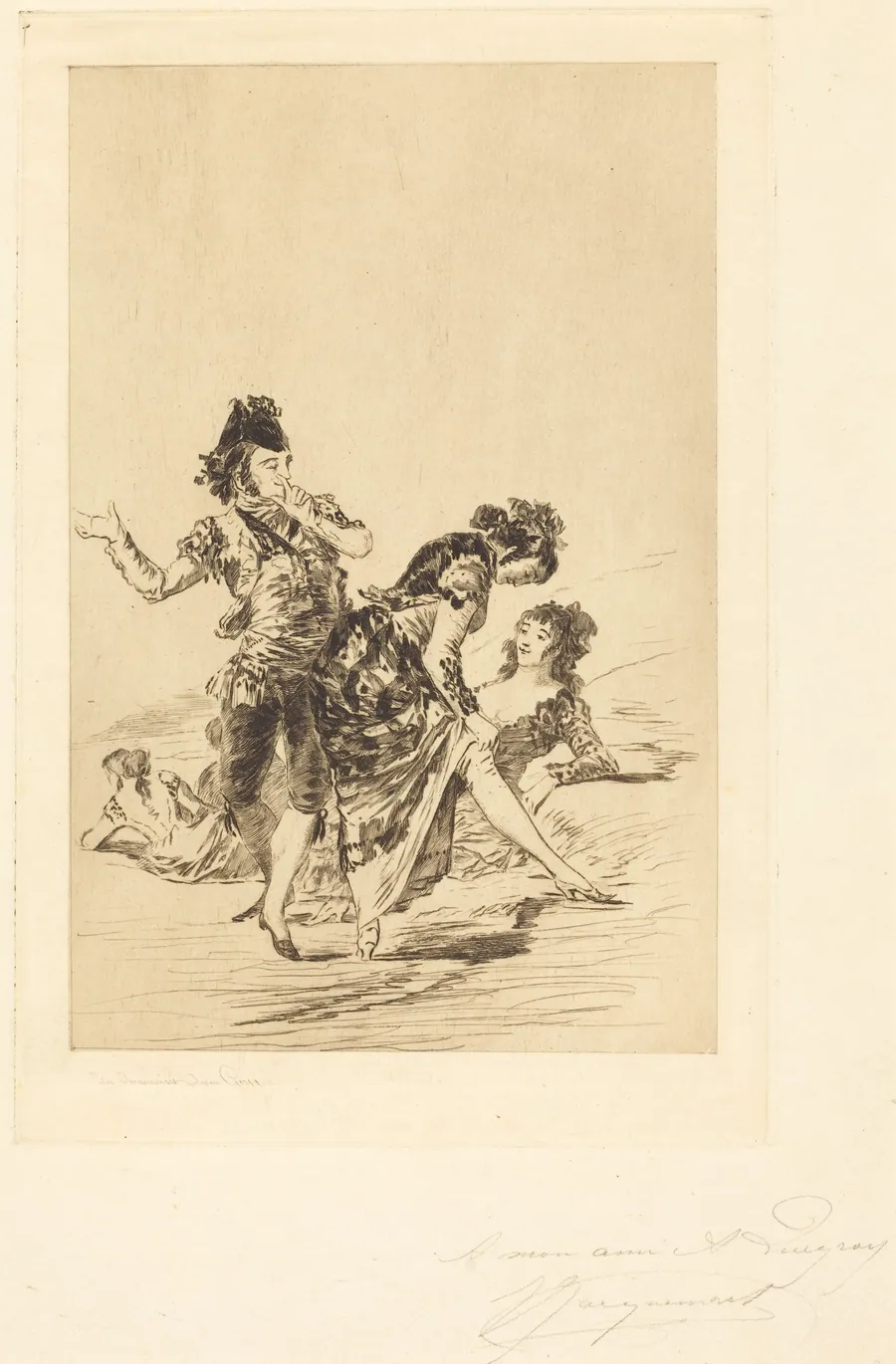 Spanish Scene (Scène espagnole) by Jules-Ferdinand Jacquemart