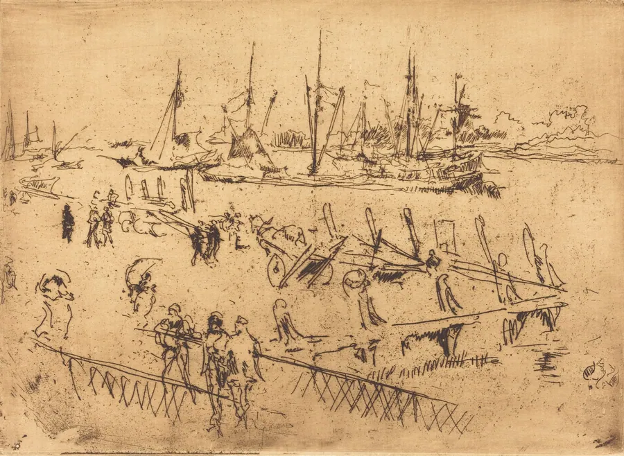 Little Dordrecht by James McNeill Whistler