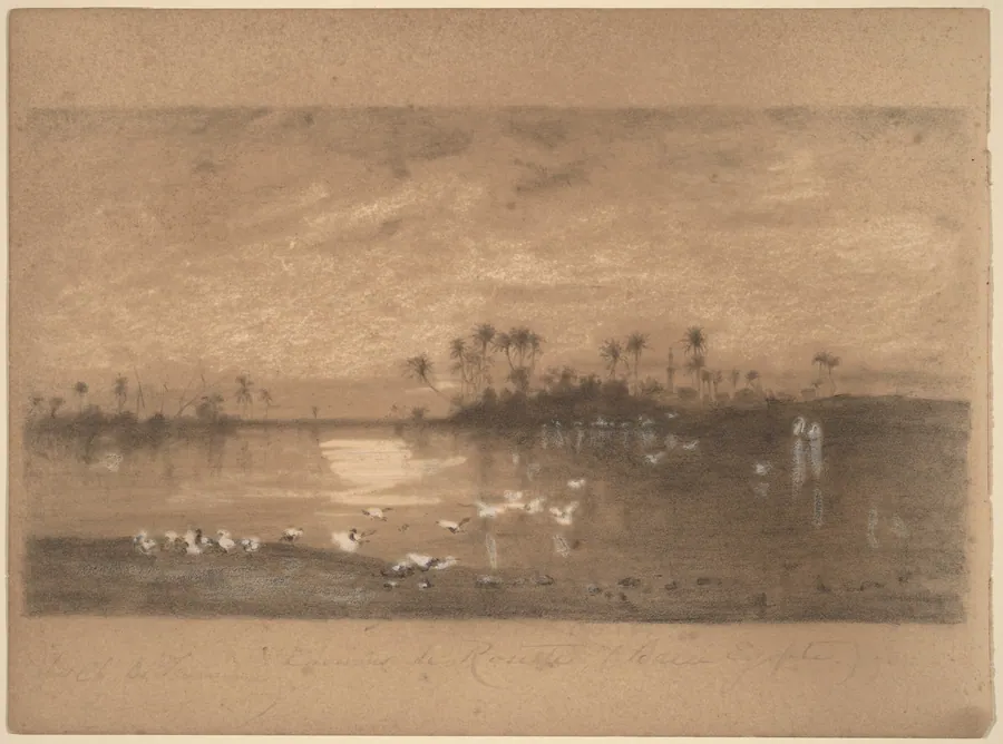 Rosetta, Egypt by Charles J. Bridgman