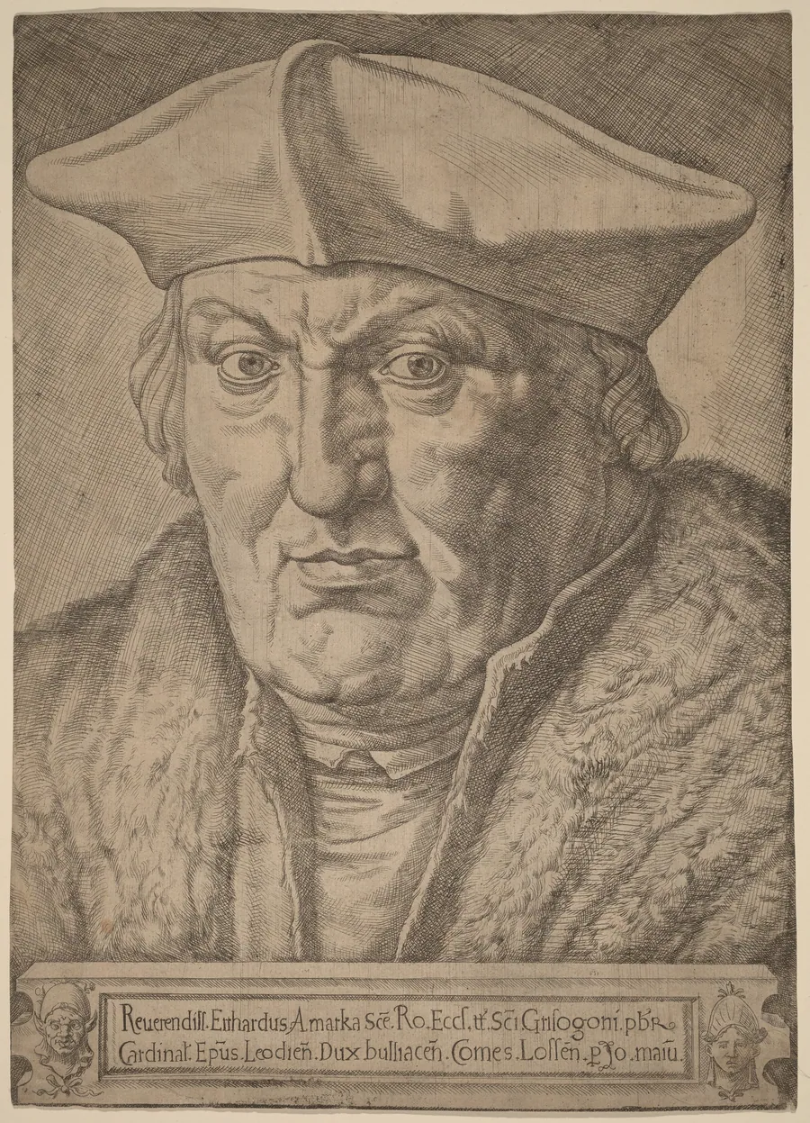 Erard de la Marck by Jan Cornelisz Vermeyen