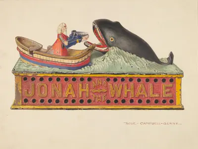 Toy Bank: "Jonah and the Whale"