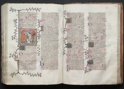 The Gotha Missal: Fol. 125r, Text