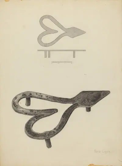 Flat Iron Holder
