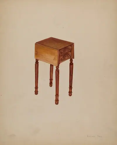 Sewing-table