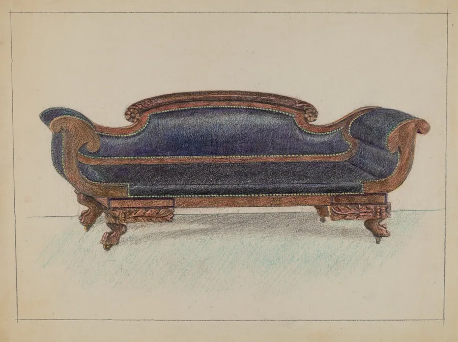 Sofa by Herman Bader
