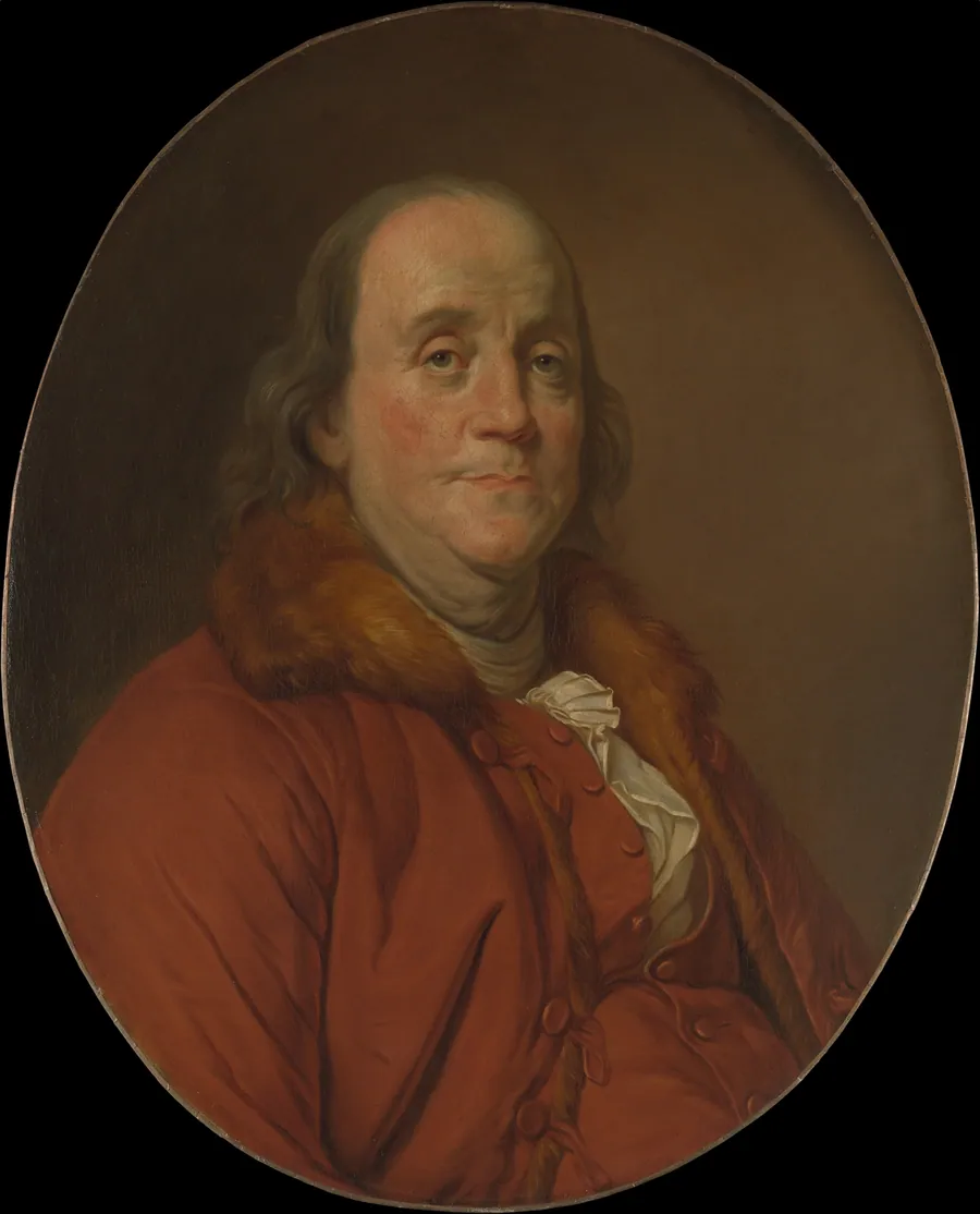 Benjamin Franklin (1706–1790) by Joseph Siffred Duplessis