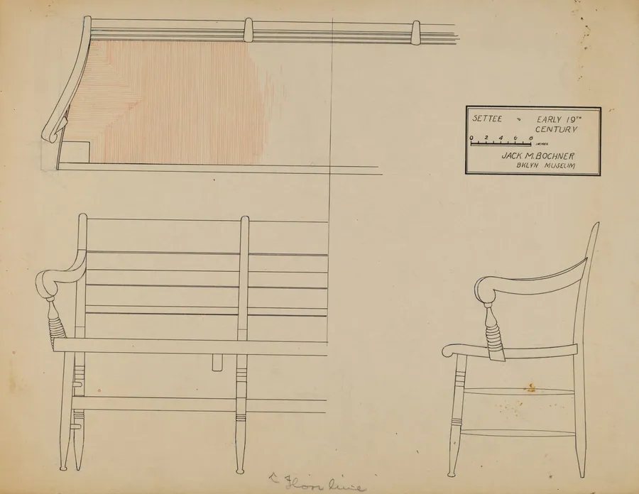 Settee by Jack Bochner