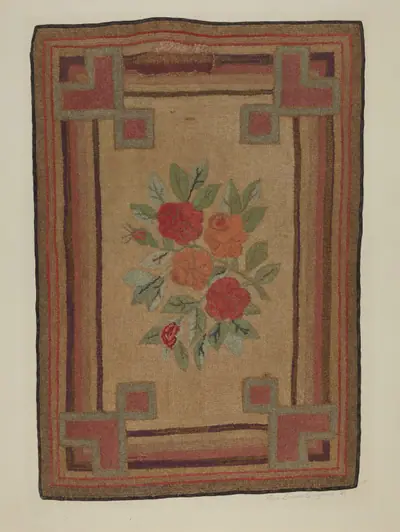 Hooked Rug