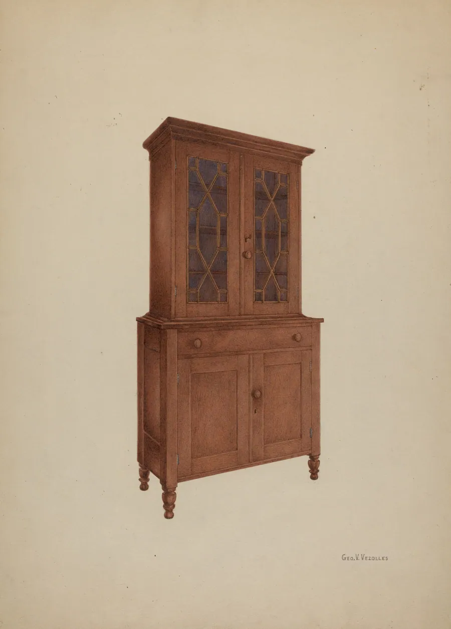 Shaker Cupboard by George V. Vezolles