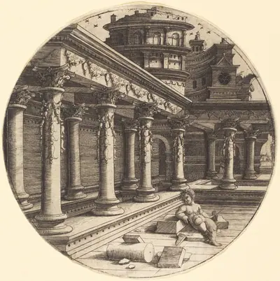 The Infant in the Gallery
