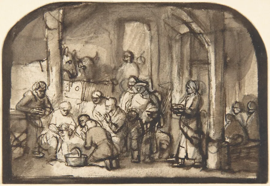The Adoration of the Shepherds by Samuel van Hoogstraten