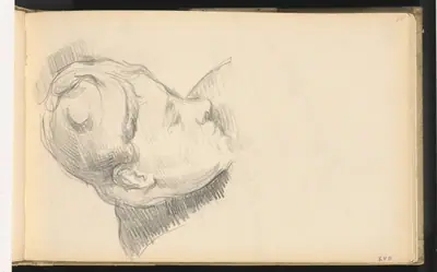 Madame Cezanne with her Head Lowered