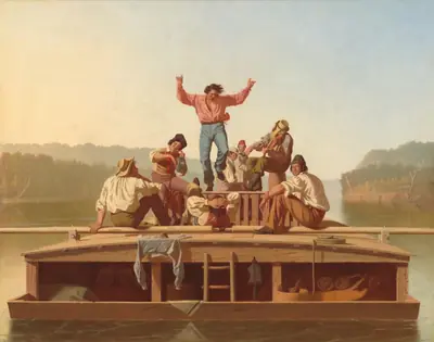 The Jolly Flatboatmen