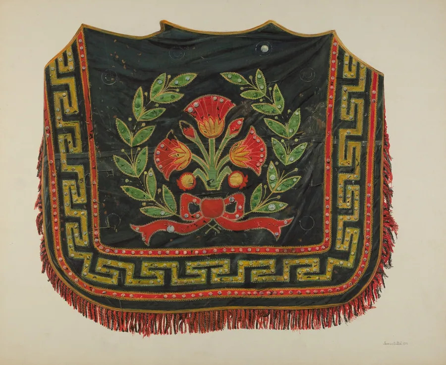 Circus Pony Robe by Herman O. Stroh
