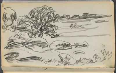 Sketchbook- The Granite Shore Hotel, Rockport, page 171: Landscape