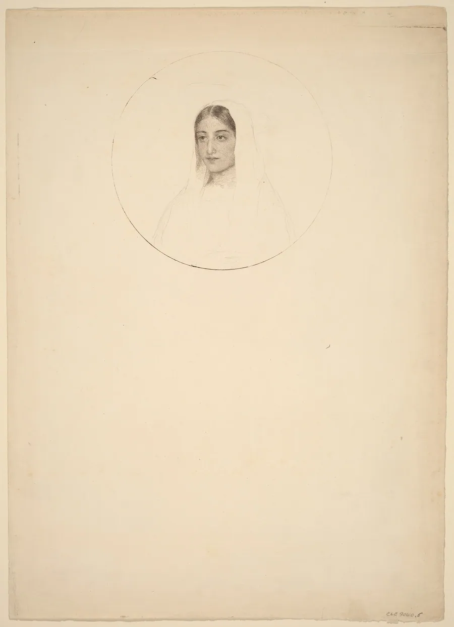 Young Woman's Head by Esther Frances Alexander