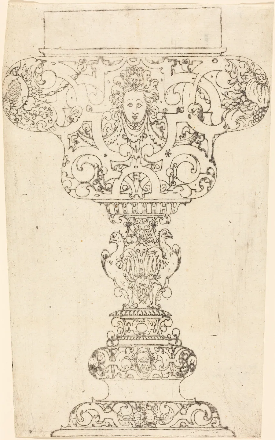 Ornament - Large Goblet by German 16th Century