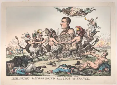 Hell Hounds Rallying Round the Idol of France