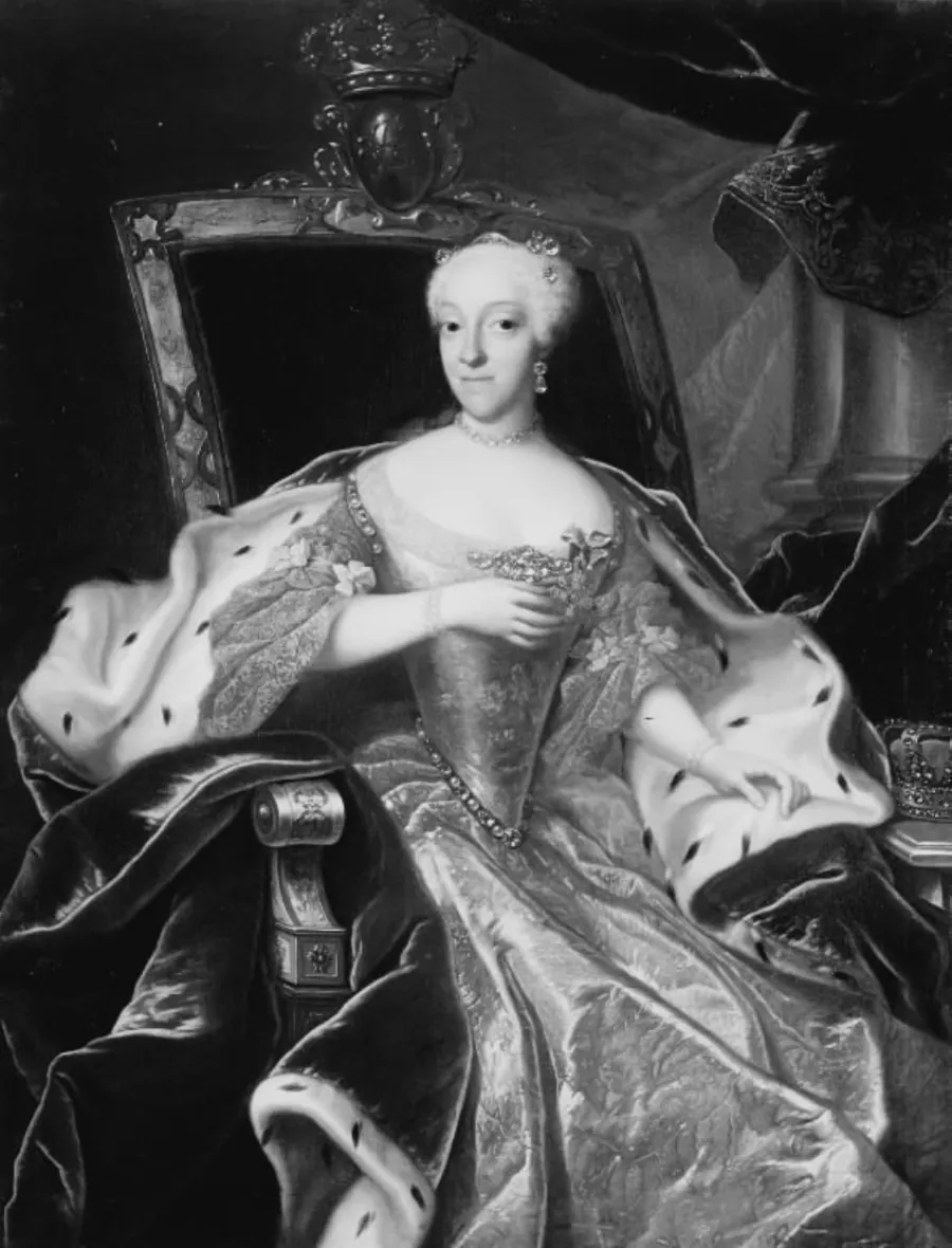 Prinsesse Charlotte Amalie, Frederik IV's datter by Johann Salomon Wahl
