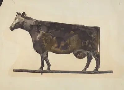 Cow Weather Vane