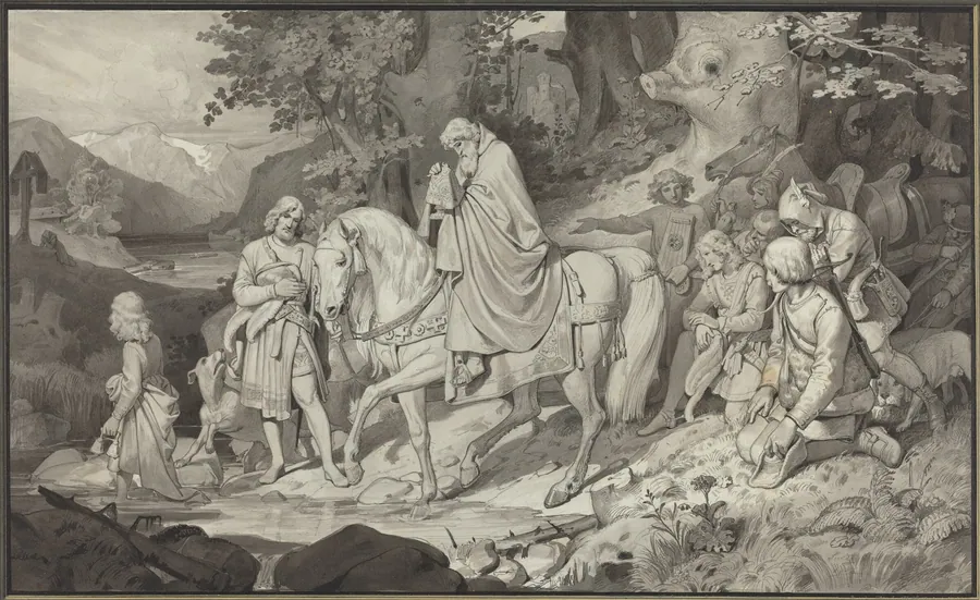 The Count of Habsburg by Philipp von Foltz
