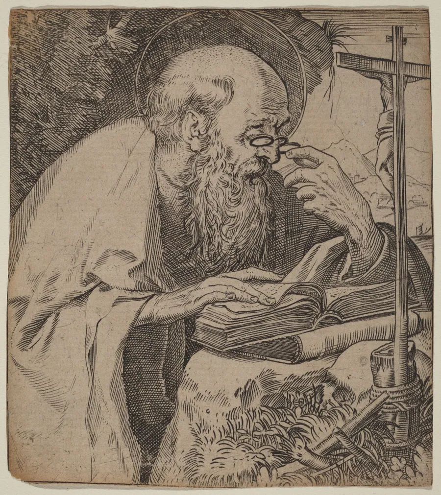 Saint Jerome by Annibale Carracci
