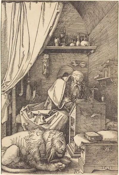 Saint Jerome in His Cell