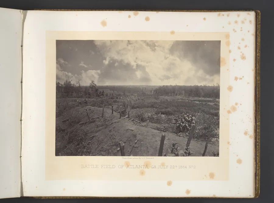 Battle Field of Atlanta, Georgia, July 22nd 1864 No. 2 by George N. Barnard