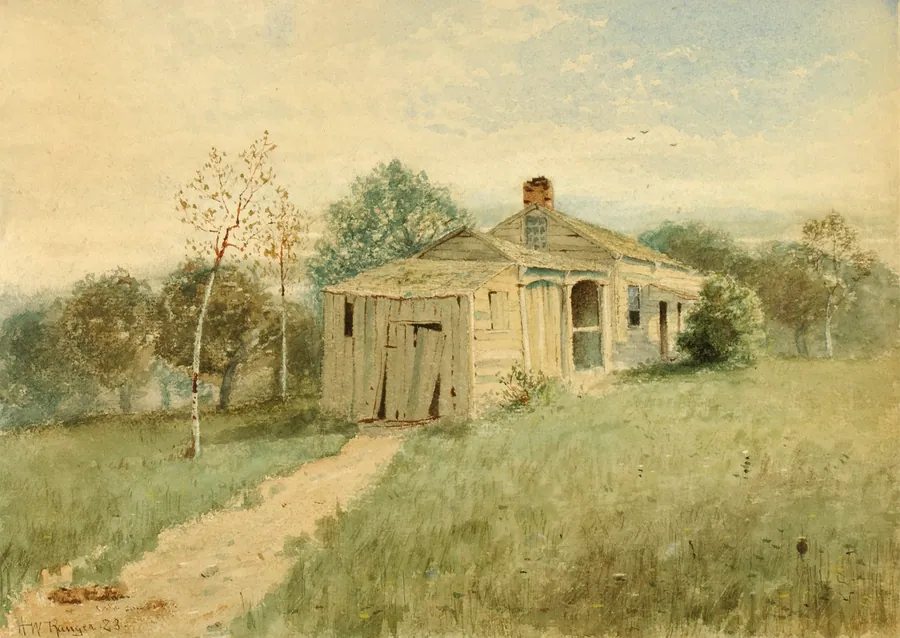 Untitled by Henry Ward Ranger, born Syracuse, NY 1858-died New York City 1916
