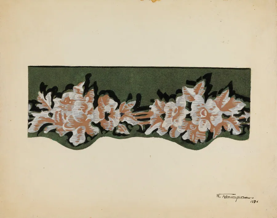 Wall Paper Border by Nicholas Acampora
