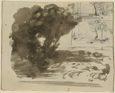 A Stand of Trees [recto]
