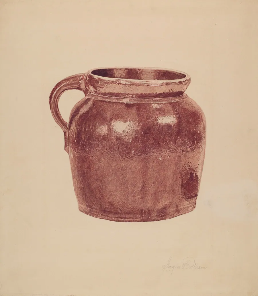 Bean Pot by Georgine E. Mason