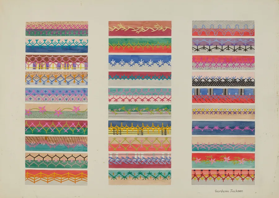 Feather Stitching by Gordena Jackson