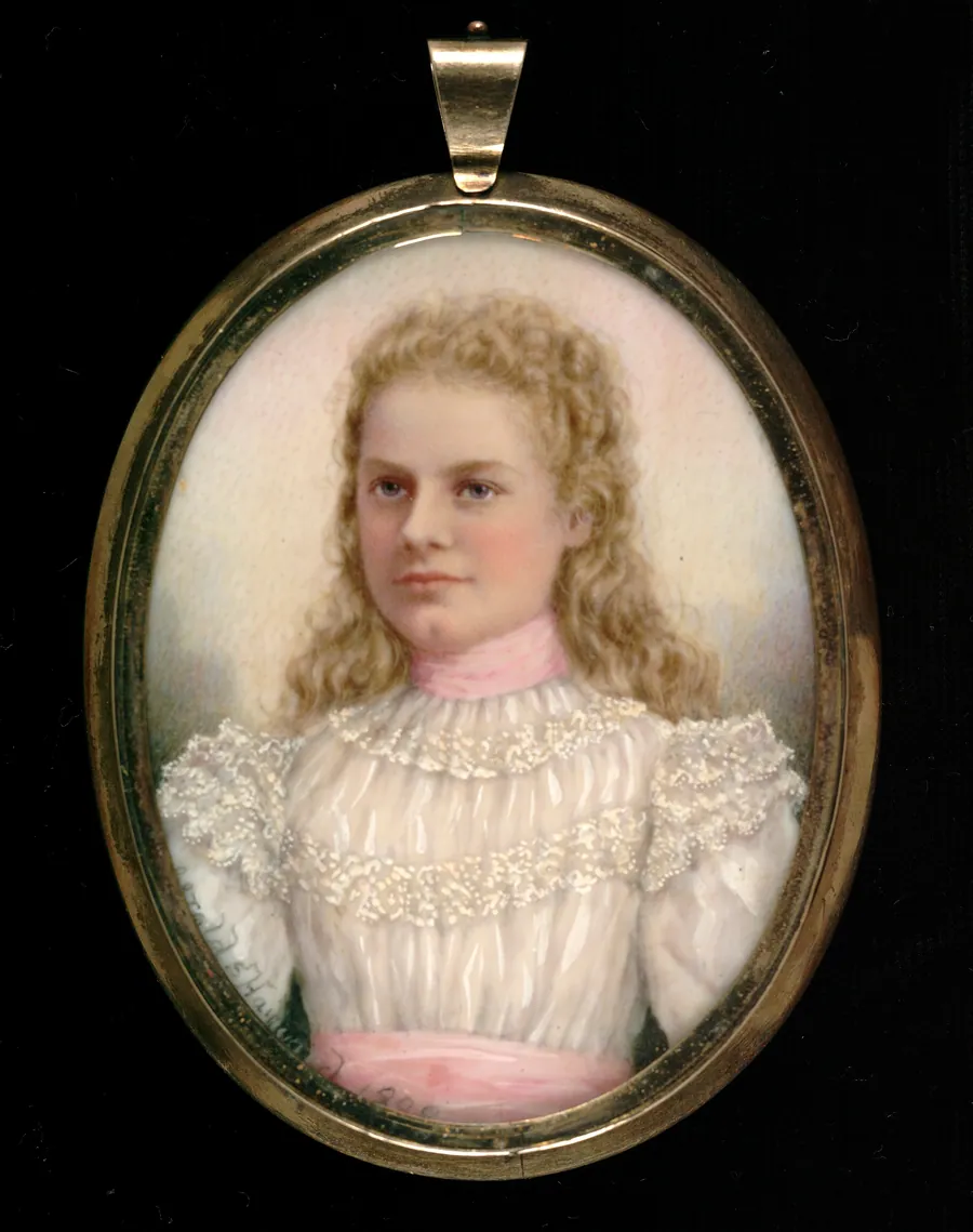 Elsie Clough Street by Gerald Sinclair Hayward, born Port Hope, Ontario, Canada 1845-died New York City 1926