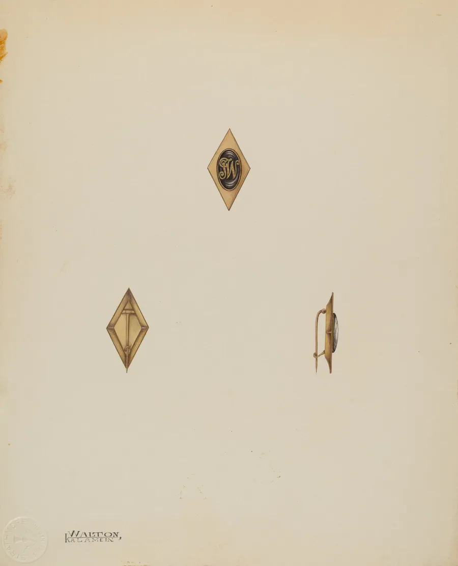 Man's Stick Pin by Kalamian Walton