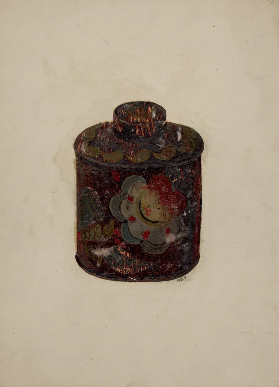 Toleware Canister by Myra Newswanger