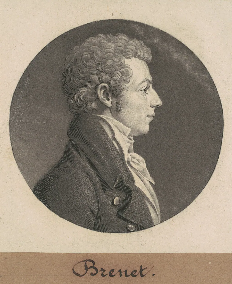 Henry Brunet by Charles B. J. Févret de Saint-Mémin