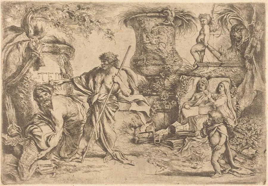 Temporalitas Aeternitas by Giovanni Benedetto Castiglione