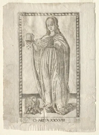 Charity (from the Tarocchi, series B: Cosmic Principles & Virtues, #38)