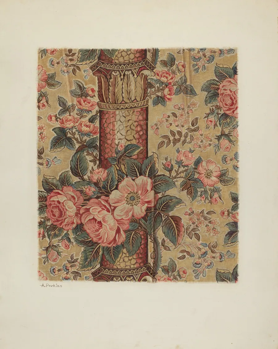 Printed Textile by Arlene Perkins