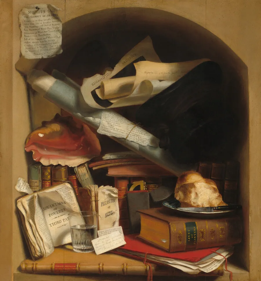 Poor Artist's Cupboard by Charles Bird King