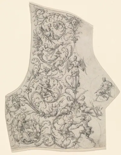 The Backplate of a Suit of Parade Armor