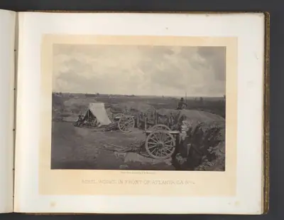 Rebel Works in Front of Atlanta, Georgia No. 4