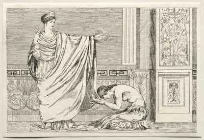 Cupid and Psyche: Psyche and Juno