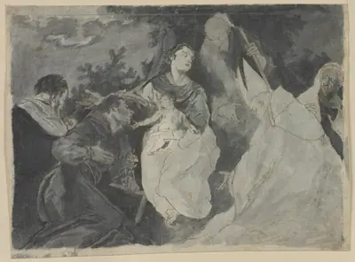 Madonna and Child with Saints